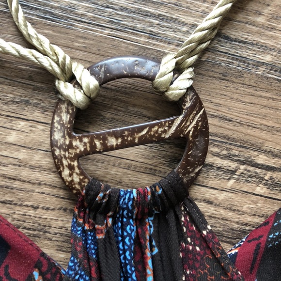 Vanity summer dress with rope look straps - Picture 7 of 11